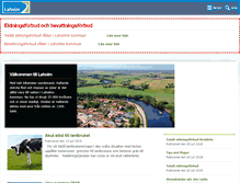 Tablet Screenshot of laholm.se
